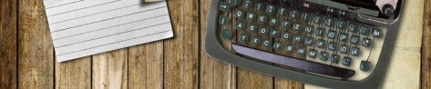 Typewriter-banner